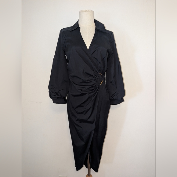 Veronica Beard Dresses & Skirts - Veronica Beard Afton Black Wrap Dress